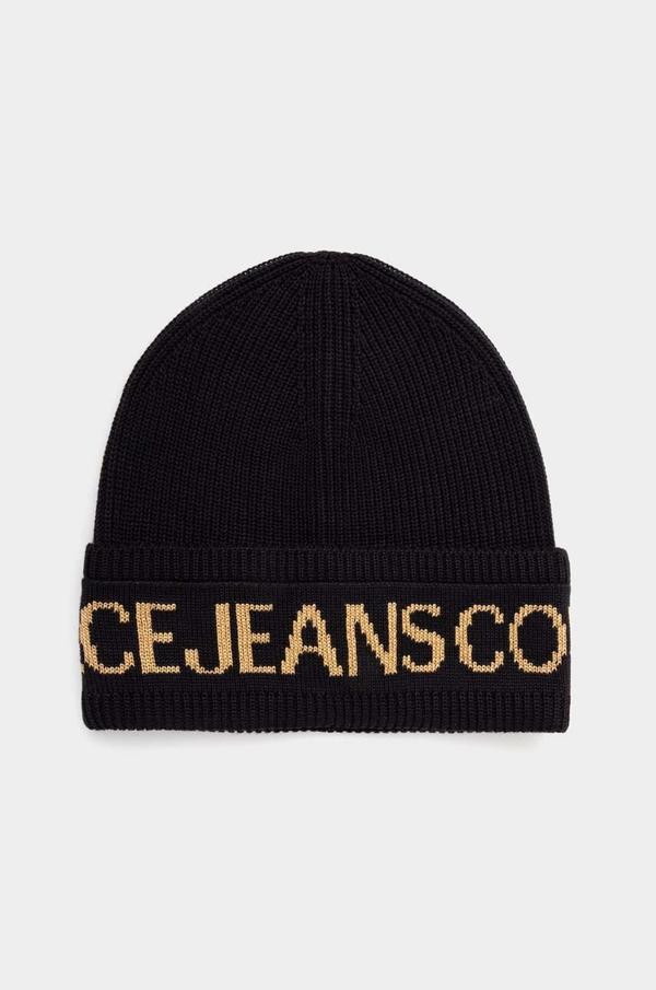 Versace Jeans Couture czapka z domieszką wełny