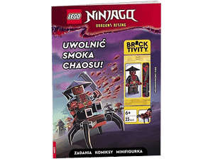 Książka LEGO Ninjago Uwolnić smoka chaosu
