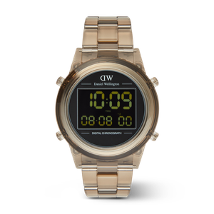 Daniel Wellington DW Watch Retro Digital Dark Brown 36mm