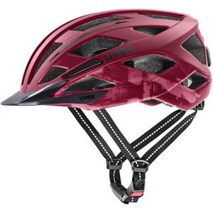 Kask rowerowy UVEX City i-vo 2 czerwony (52-57)