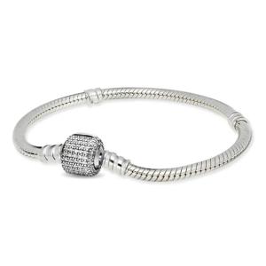 Bransoletka Pandora Moments - Zapięcie z cyrkoniami 590723CZ 17 cm