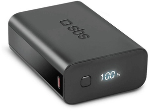 Powerbank SBS 20000mAh Czarny TEBB20000LCDEVOPD20K