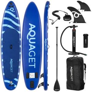 Deska pompowana do pływania SUP 350 cm paddleboard komplet z wiosłem i wypo