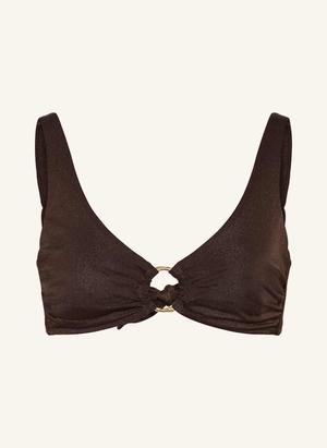 Heidi Klein Góra Od Bikini Z Fiszbinami Coco Palm braun