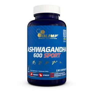 ENERGY OLIMP ASHWAGANDHA 600 SPORT ŻEŃ-SZEŃ INDYJSKI STRES PAMIĘĆ 130 CAPS