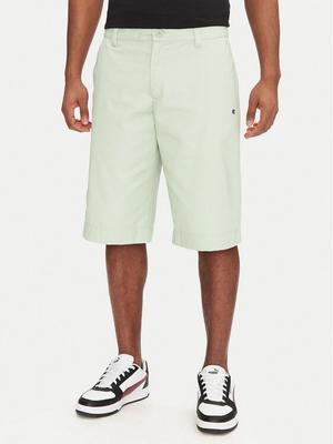 Champion Szorty sportowe 220765 Zielony Standard Fit