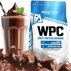 BIAŁKO WPC serwatkowe whey ODŻYWKA BIAŁKOWA ProActive 700g CZEKOLADOWE