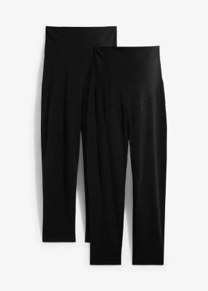 Legginsy ciążowe rybaczki (2 pary)