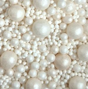 Posypka cukrowa MIX MIEKKICH PEREŁEK 90g – dekoracja tortu Słodki Stół