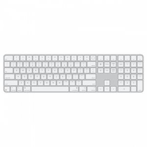 Apple Klawiatura Magic Keyboard z Touch ID i polem numerycznym dla modeli Maca z czipem Apple - angielski (USA) - białe klawisze