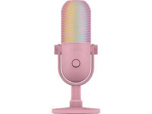 Mikrofon do komputera, laptopa RAZER Seiren V3 Chroma Quartz Różowy