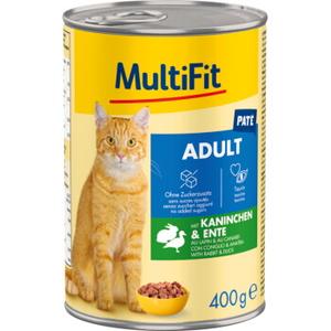 MultiFit Adult Paté Królik z kaczką 12x400 g