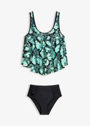 Tankini we wzór skóry węża (komplet 2-cz.)