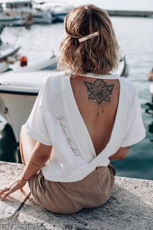 Bluzka z odkrytymi plecami Travel Spirit
