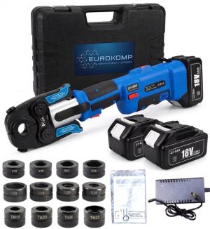 ZACISKARKA HYDRAULICZNA PRASKA DO RUR TH + U + V AKUMULATOROWA OBROTOWA