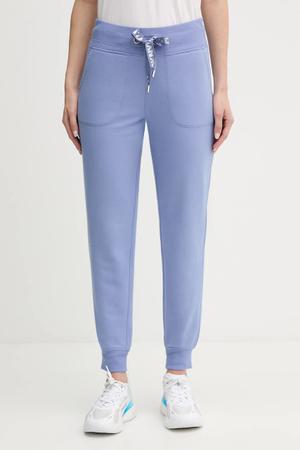 DKNY spodnie dresowe damskie bawełniane z elastanem