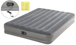 ŁÓŻKO MATERAC DMUCHANY INTEX 64114 152x203x30cm POMPKA USB