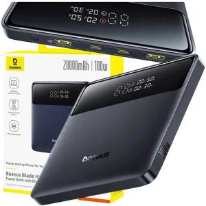 POWER BANK BASEUS Blade H1 20000 mAh 100W POTĘŻNY POWERBANK USB-C USB-A