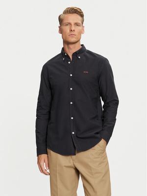 Boss Koszula H-Roan 50521996 Granatowy Slim Fit