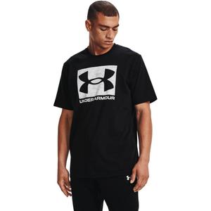 UNDER ARMOUR koszulka męska t-shirt sporotwy ABC CAMO BOXED LOGO czarna (S)