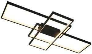 LAMPA LED sufitowa PLAFON EKO ŻYRANDOL LED nowoczesna + PILOT 90 cm