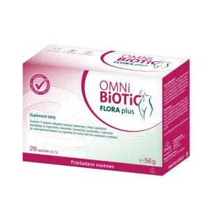 Omni Biotic Flora Plus doustny probiotyk dla kobiet 28 saszetek