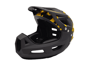 Kask pełny Full Face XRIDER XRFH003L Czarno-żółty