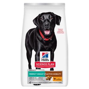 Hill's Science Plan karma sucha dla psa, Perfect Weight & Active Mobility, Large Breed Adult, z kurczakiem 12 kg