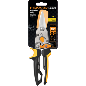 Nożyce do cięcia blachy PowerGear cięcie proste Fiskars 29,5 x 10,2 x 2,5 cm