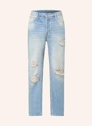 Cole Buxton Jeansy W Stylu Destroyed Slim Fit blau