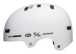 Kask bmx BELL LOCAL matowy biały fasthouse (55-59)