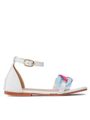 DeeZee Sandały CS123456 Biały