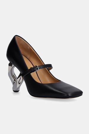 JW Anderson czółenka skórzane Chain Heel