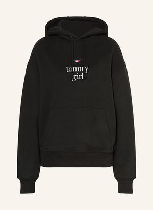 Tommy Jeans Bluza Z Kapturem Tg Star schwarz