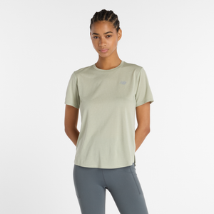 Koszulka damska New Balance WT41253GSH – zielona