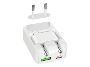 Ładowarka sieciowa SBS Flexi Wall 30W Biały