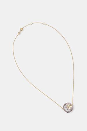 Tory Burch naszyjnik pozłacany Miller Pave