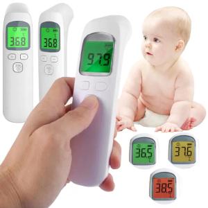 TERMOMETR BEZDOTYKOWY NA PODCZERWIEŃ LCD ELEKTRONICZNY DOKŁADNY 1s
