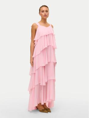 Vero Moda Sukienka wieczorowa Felicia 10331377 Różowy Regular Fit