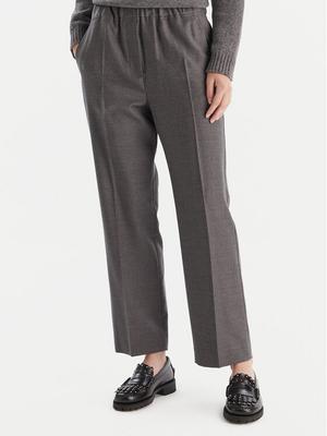 Weekend Max Mara Spodnie materiałowe Hataley 2525136022 Szary Regular Fit