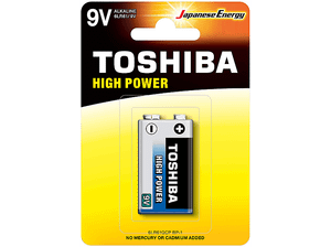 Bateria TOSHIBA High Power 9V