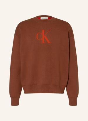 Calvin Klein Jeans Sweter rot