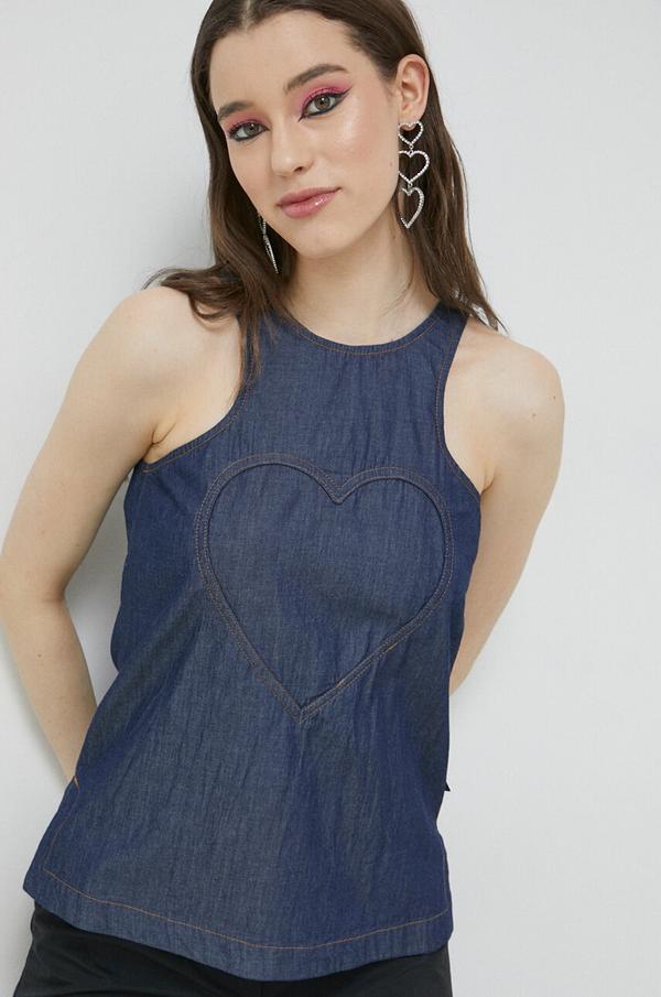 Love Moschino bluzka bawełniana