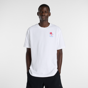 Koszulka męska New Balance MT61Y1F6WT – biała