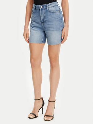 Guess Szorty jeansowe W5GD47 D5B94 Niebieski Regular Fit