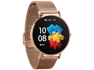 Smartwatch GARETT Verona Złoto-stalowy