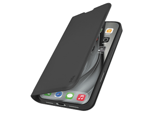 Etui z klapką SBS Wallet Smooth do iPhone 17 Pro Max TEWALIP1769K Czarny
