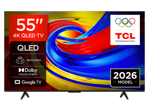 Telewizor QLED TCL 55P7L 55" 4K Google TV Dolby Vision Czarny