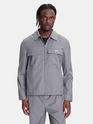 Robe di Kappa Kurtka koszulowa Robe Giovani Gafsa 67124CW Szary Regular Fit