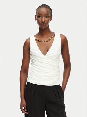 Marciano Guess Top G6GP11 K3617 Kremowy Slim Fit